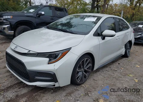 2020 Toyota Corolla Se from USA, damaged, VIN 5YFS4RCE8LP051670
